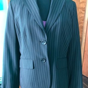Ann Taylor Pinstriped Blazer